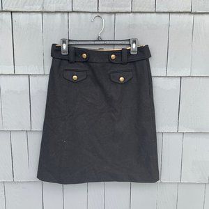 J. Crew virgin wool skirt